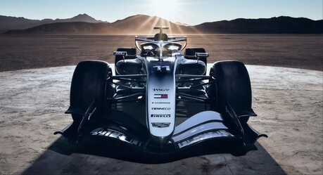 [F1] "이것이 미국 F1이다"...캐딜락 F1 머신, 비대칭 디자인 공개에 화들짝