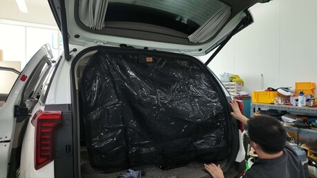 [캠핑개조] "시트 회전시키고, 커튼 달고" 요즘 인기 차박템... 와 저렴하네!