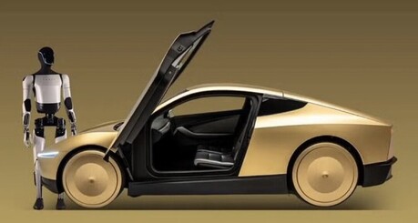 "모델Y는 잊어라" 테슬라, 로보택시 사이버캡 출시 임박..."핸들도 패달도 없어"